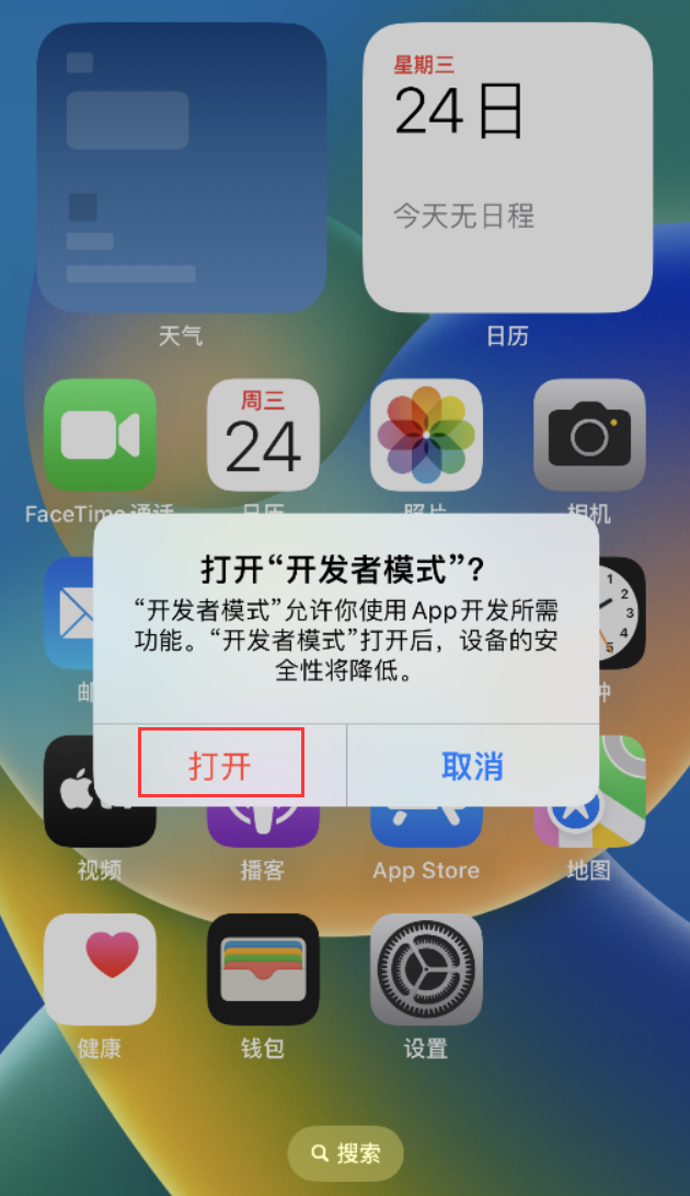 增城苹果手机维修分享如何打开开发者模式 
