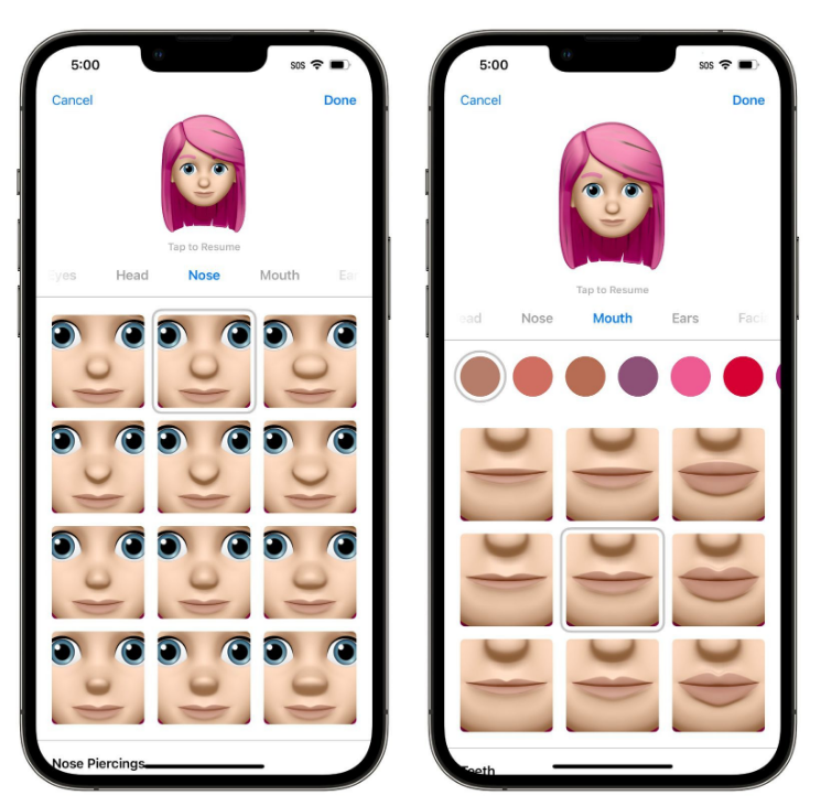 增城苹果手机维修分享​iOS 16中的拟我表情有了哪些变化和升级 