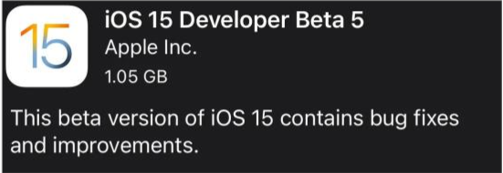 增城苹果手机维修分享如何升级到iOS15.0 beta5 